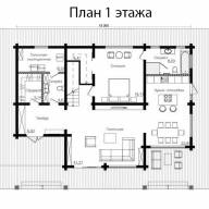 Локки-285 - Локки-285 план 1 этажа