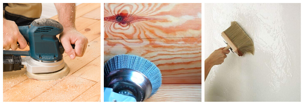 Технология обработки деревянных поверхностей дома